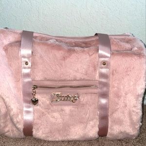 Fluffy Pink Juicy Couture Weekender Bag